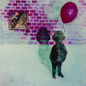 Pink ballon